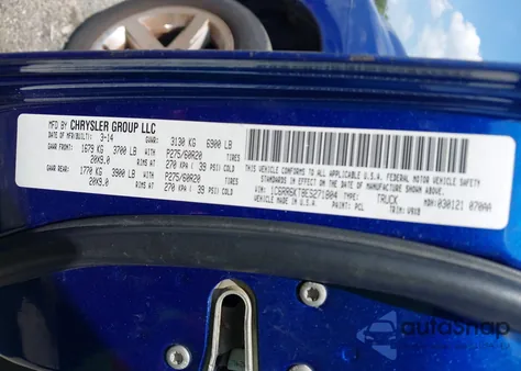 2014 Ram 1500 Express из США, поврежденный, VIN 1C6RR6KT8ES271804